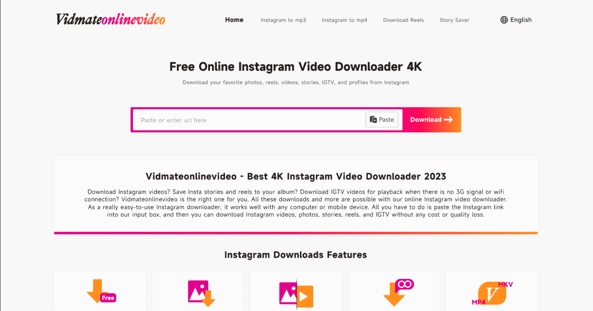 Free Online Instagram Video Downloader